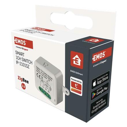 EMOS GoSmart modul spínací IP-2101SZ, ZigBee, 1-kanálový H5101