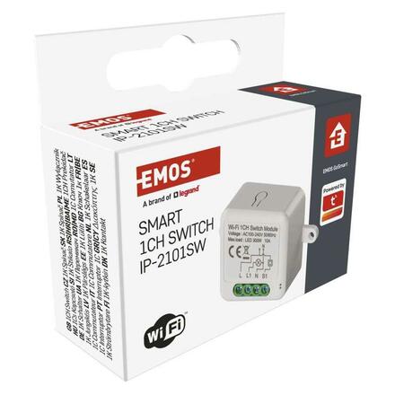 EMOS GoSmart modul spínací IP-2101SW, Wi-Fi, 1-kanálový H5105