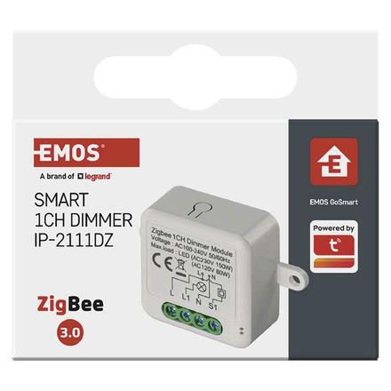 EMOS GoSmart modul stmívací IP-2111DZ, ZigBee, 1-kanálový H5107