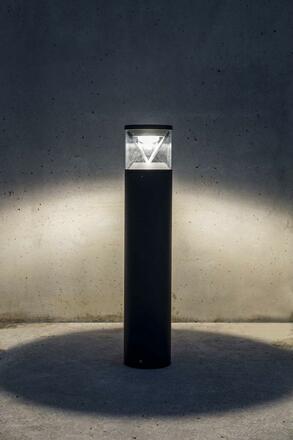 FARO RUSH sloupková lampa, tmavě šedá, 2700K 180st DALI