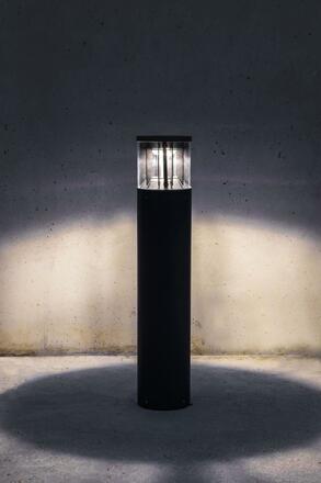 FARO SCREEN sloupková lampa, tmavě šedá, 2700K 360st CASAMBI