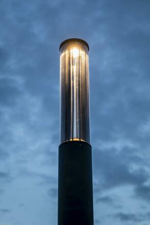 FARO SCREEN sloupková lampa, tmavě šedá, 3.1M 3000K 360st wide CASAMBI