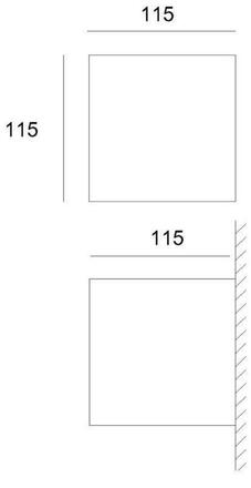 Deko-Light nástěnné přisazené svítidlo - Cube, 1x max. 25 W G9, bílá 341249