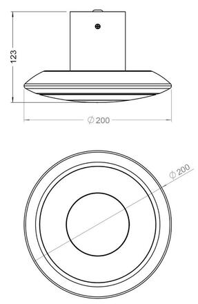 Deko-Light nástěnné přisazené svítidlo Bermuda II 220-240V AC/50Hz 12,00 W 3000 K 655 lm 123 bílá 342159