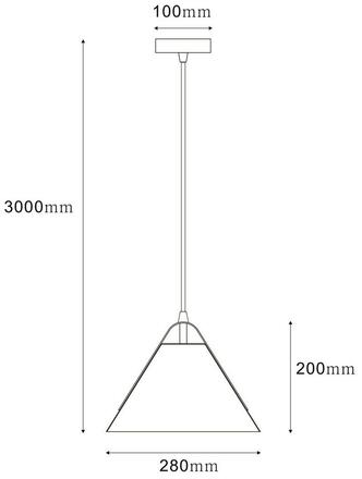 Deko-Light závěsné svítidlo Diversity 220-240V AC/50-60Hz E27 1x max. 40,00 W 200 mm černá 342171