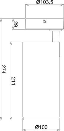 Deko-Light stropní přisazené svítidlo Lucea 30 bílá 220-240V AC/50-60Hz 30,00 W 3000/4000 K 2900 lm bílá RAL 9016 348167