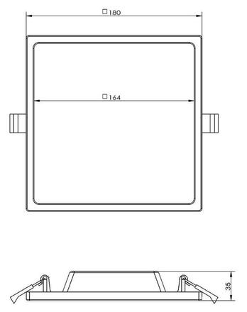 Deko-Light stropní vestavné svítidlo Alya 220-240V AC/50-60Hz 12,00 W 2700 K 960 lm 180 bílá RAL 9016  565323