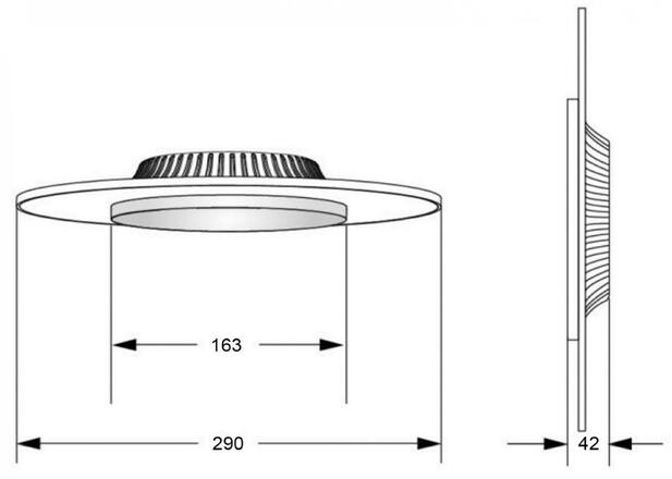 Deko-Light stropní přisazené svítidlo Zaniah 12W, kryt listová zelená 220-240V AC/50-60Hz 12,00 W 3000 K 1512 lm bílá 620035