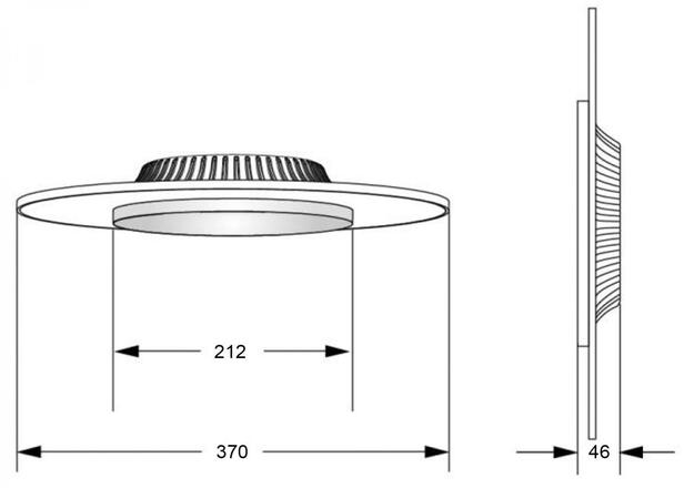 Deko-Light stropní přisazené svítidlo Zaniah 18W, kryt listová zelená 220-240V AC/50-60Hz 18,00 W 3000 K 2021,68 lm bílá 620043