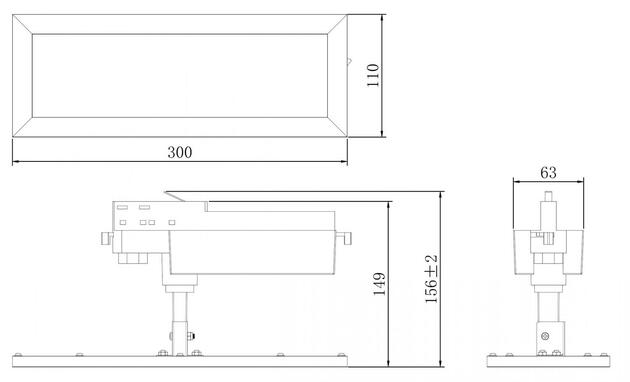 Deko-Light kolejnicový systém 3-fázový 230V Panel Track Light, 20 W, 3000 K, bílá 110-240V AC/50-60Hz 20,00 W 3000 K bílá RAL 9016 300 mm 707134