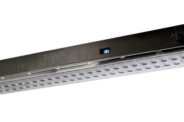 Deko-Light 3-fázové svítidlo, lineární Pro, Tilt, 20 W, 4000K, 220-240V 20W dopravní černá RAL 9017 600 mm 707142