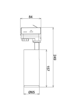 Deko-Light 3-fázové bodové svítidlo - Lucea, Tilt, 10 W, DTW, 1800-2700 K, černá 707214