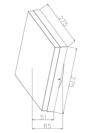 Deko-Light nástěnné přisazené svítidlo - Casa, 3 W, 3000/4000 K, bílá 731158