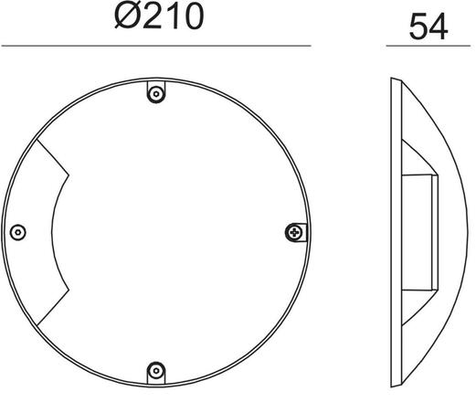 Deko-Light podlahové a nástěnné a stropní svítidlo Helios I 220-240V AC/50-60Hz 2,50 W 3000 K 34 lm šedá břidlice RAL 7015 732143