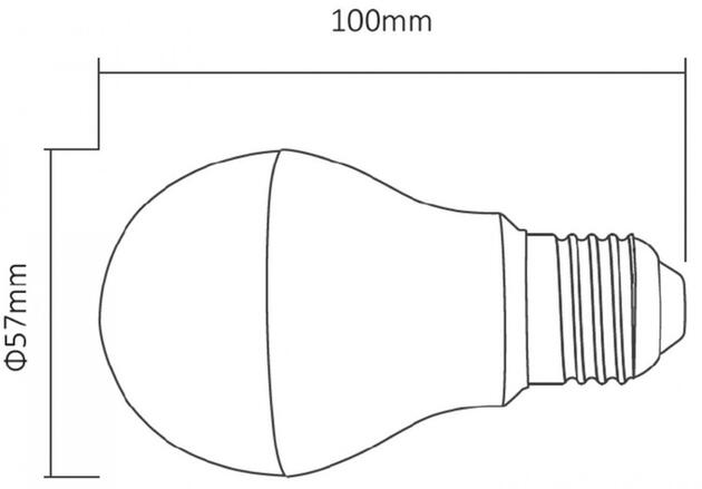 Deko-Light LED RF-smart, E27, 230V, DIM, 6W 550 lm 2700-6500 K 220° stmívatelné 843516