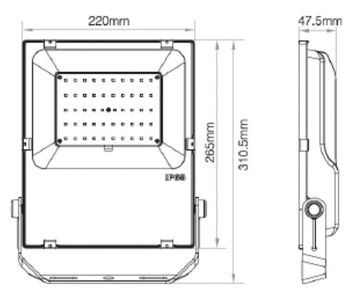 Deko-Light LED reflektor, RF-smart, Flood, 230V, 50W, RGB+CCT, IP65, 2700-6500K černá 843519