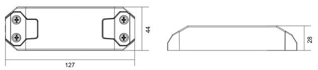 Deko-Light LED-napájení BASIC, DIM, CC, D50020UF/20W konstantní proud 500 mA IP20 stmívatelné 20-40V DC 10,00-20,00 W 862205