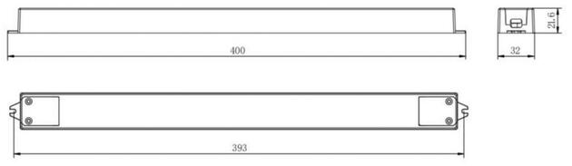 Deko-Light napájení (CV, DC) stmívatelné - Long-Flat, DIM, CV, 24V 50-150W 862268