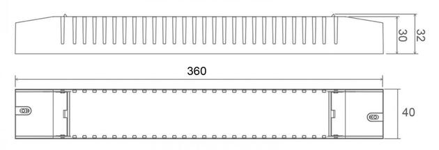 Deko-Light napájení (CV, DC) stmívatelné - BASIC, DIM, trafo, CV, LCP240AD-1H48V 862276