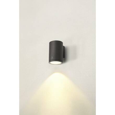 BIG WHITE ENOLA ROUND L single Outdoor, nástěnné LED svítidlo, antracitové, CCT 3000/4000K 1003440