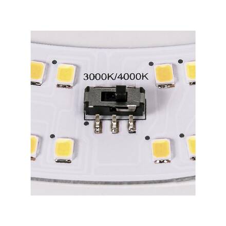 BIG WHITE LIPSY 40 Drum CW LED venkovní nástěnné a stropní nástavbové svítidlo, bílá, IP44 3000/4000K 1002076