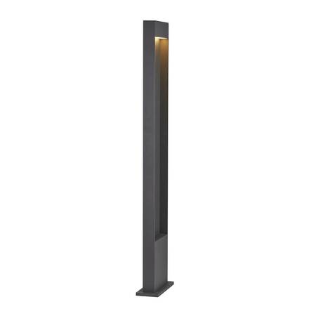 BIG WHITE FLATT POLE 100 Outdoor stojací LED svítidlo, 3000K, IP65, antracitové 1002958