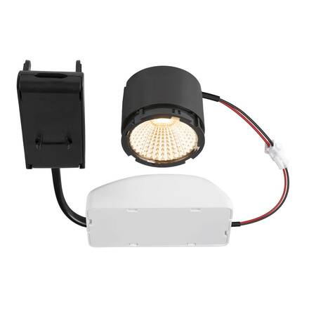 BIG WHITE (SLV) NEW TRIA LED modul, kulatá, 1800-3000K, 60°, fáze, černá 1007422