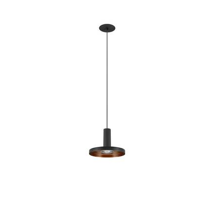 BIG WHITE (SLV) LALU závěsné svítidlo, Led Base, zápustné, mix & match, 150 cm, 9,5 W, 3000 K, PHASE, černá 1007548