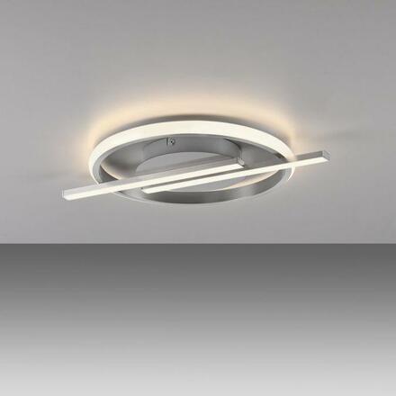 JUST LIGHT LED stropní svítidlo stříbrné paměťová funkce SimplyDim 3000K LD 14130-55