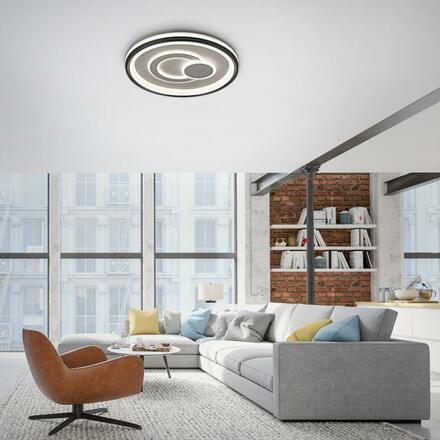 JUST LIGHT LED stropní svítidlo bílé elegantní design krokově stmívatelné 3000K LD 14334-16