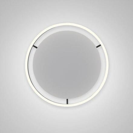 LEUCHTEN DIREKT is JUST LIGHT LED stropní svítidlo antracit, kruhové pr.40cm, stmívatelné, Switchmo, teplá bílá krokově stmívatelné 3000K