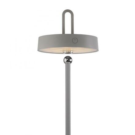 JUST LIGHT LED stolní lampa na baterie mobilní dotykový stmívač ochrana proti stříkající vodě USB 2700K LD 19310-40