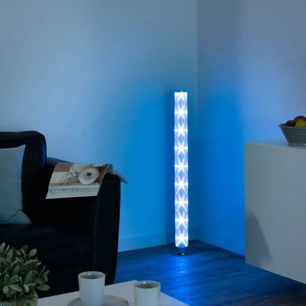 LEUCHTEN DIREKT is JUST LIGHT LED stojací svítidlo, RGB, CCT, dálkový ovladač, do interiéru, IP20 RGB+3000K