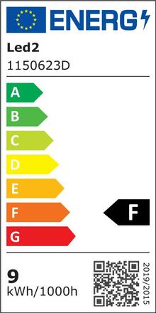 LED2 1150623D TUBUS C, B DIM 9W 2700K