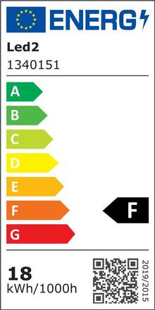 LED2 1340151 JOTA 33,  18 3CCT 3000K/4000K/6000K STROPNÍ BÍLÉ