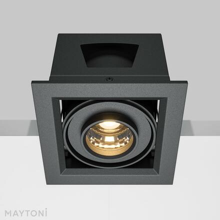 MAYTONI Vestavné svítidlo Metal Modern 10W IP 20 DL093-01-10W3K-B