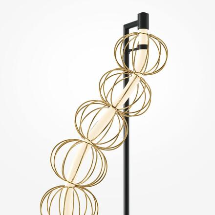 MAYTONI Stojací lampa Golden Cage 3000K 48W MOD216FL-L38G3K