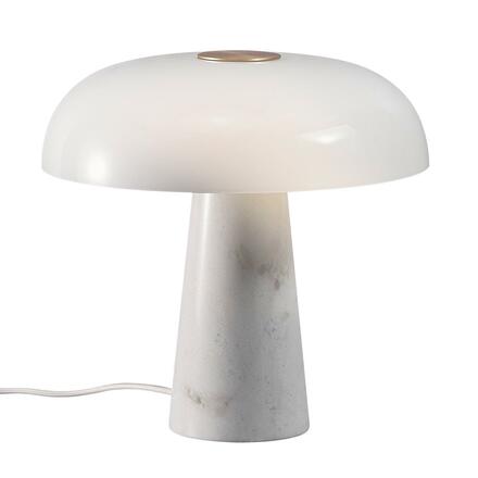 NORDLUX stolní lampa Glossy 15W E27 opál 2020505001