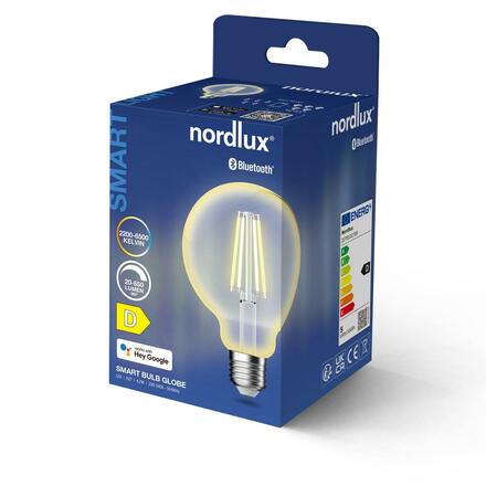 NORDLUX Smart E27 G95 2200-6500K 650lm 2070102700