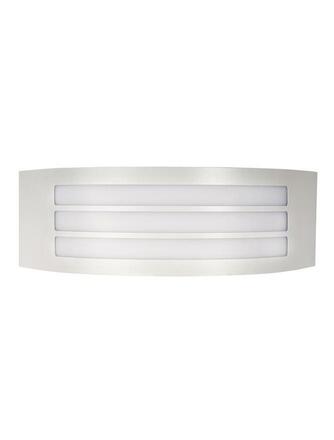 NOVA LUCE venkovní nástěnné svítidlo ZENITH bílý hliník bílý akrylový difuzor E27 1x12W 220-240V bez žárovky IP44 713115