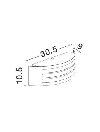 NOVA LUCE venkovní nástěnné svítidlo ZENITH bílý hliník bílý akrylový difuzor E27 1x12W 220-240V bez žárovky IP44 713115