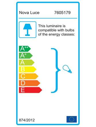 NOVA LUCE závěsné svítidlo PEPPINO matná měď černý a bílý kabel E27 1x12W 7605179