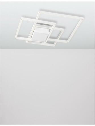 Nova Luce Moderní přisazené LED svítidlo Bilbao v několika variantách - 42 W LED, 2650 lm, 560 x 560 x 85 mm NV 8160161