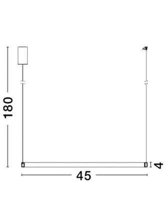 Nova Luce Elegantní závěsné LED svítidlo Vegas v luxusním zlatavém designu - 18 W LED, 1020 lm, pr. 450 mm NV 86016808