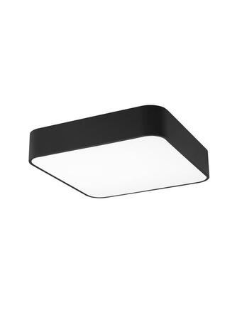 Nova Luce Moderní přisazené stropní svítidlo Ragu - 4 x 10 W, 360 x 360 mm, černá NV 866602