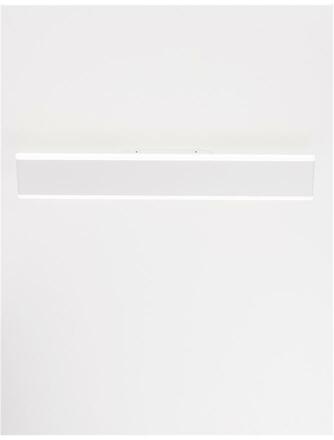 NOVA LUCE nástěnné svítidlo LINE bílý hliník a akryl LED 2x12W 230V 3000K IP20 9115912