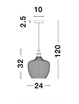 NOVA LUCE závěsné svítidlo LONI matný černý kov tmavě modré sklo E27 1x12W 230V IP20 bez žárovky 9191243