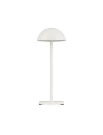 NOVA LUCE venkovní stolní lampa ROSE bílý hliník a akryl LED 1W 3000K 5V DC IP54 vypínač na těle / USB kabel 9281380