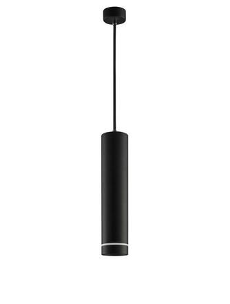Nova Luce Svítidlo Esca s dekorativním kroužkem a bočním svícením - max. 10 W, GU10, černá NV 9387003