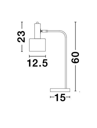 NOVA LUCE stolní lampa PAZ zlatý kov mentolové kovové stínidlo bílá základna E27 1x12W 230V IP20 bez žárovky 9426652